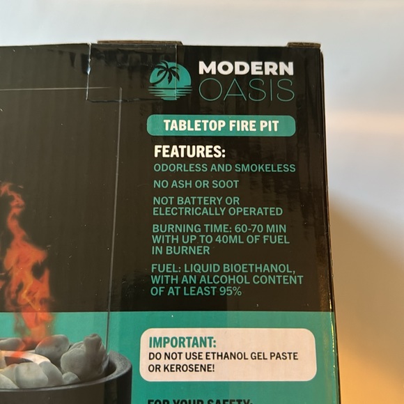 Tabletop Fire Pit - Picture 6 of 7